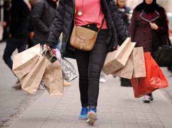 Five-year high for first-half footfall figures