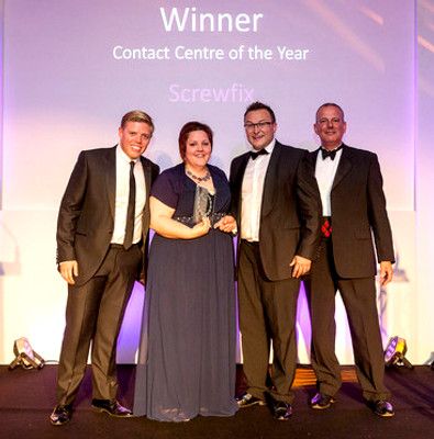 Screwfix contact centre recognised for excellence