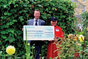 Mr Fothergill's raises more than £24,000 for Royal Hospital Chelsea through poppy sales
