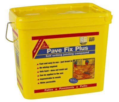 Sika makes grouting paving easy