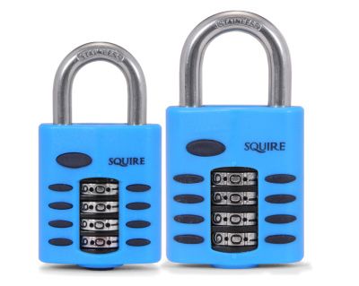 New from Squire: rustproof recodable combination padlocks
