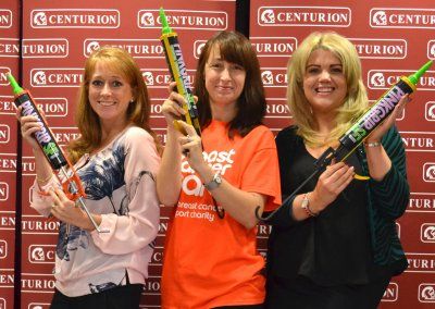 Centurion Europe and Everbuild support breast cancer charity