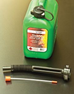 Safety spouts now legal requirement for petrol cans