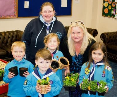 Nursery donates plants and compost to help Beavers 