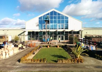 Garden centre prepares to open £650,000 extension