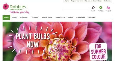 Dobbies has best-performing garden centre website 