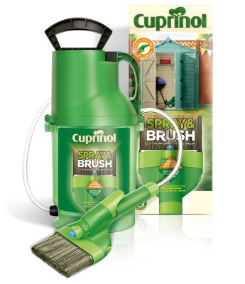 Cuprinol has a two-in-one woodcare solution