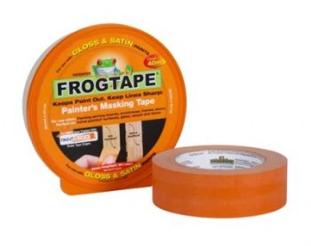 Frogtape provides masking tape clarity