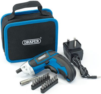 Draper launches cordless li-ion screwdriver kit
