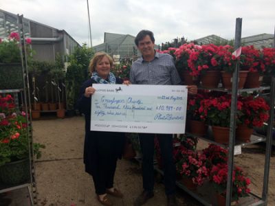 QVC suppliers make record donation to Garden Re‐Leaf Day