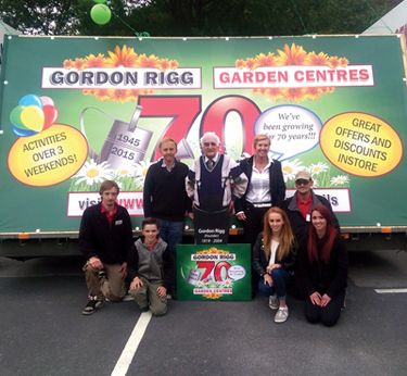 Gordon Rigg Garden Centres celebrates 70 years