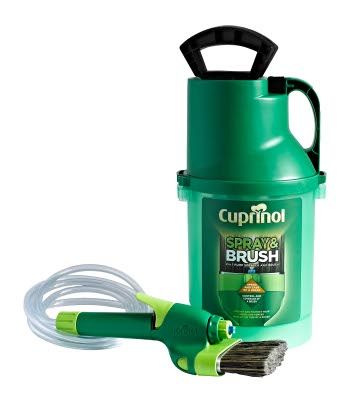 Cuprinol speeds up with Spray & Brush