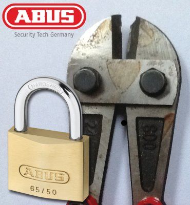 Don't pick a fight with Abus padlock