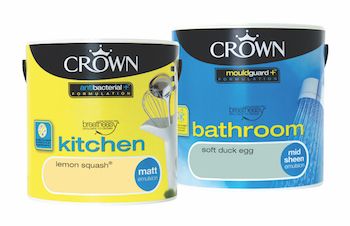 Crown tackles kitchen and bathroom challenges