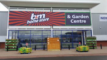 B&M opens 100th garden centre store