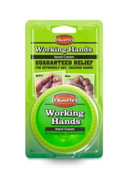 Welcome relief from O'KEEFFE'S Working Hands hand cream