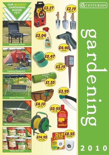 Gardening 2010 new from Centurion Europe