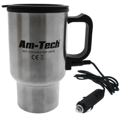 Am-Tech 12V Heated Travel Mug