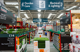 The Hemel Hempstead store occupies over 64,000sq ft and stocks more than 27,000 product lines