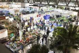 Myplant & Garden trade show in Milan, Italy.