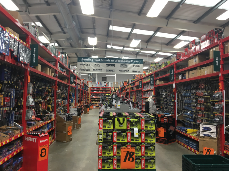 The newest Warehouse boasts Bunnings