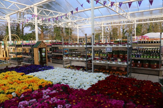 The re-development has resulted in a new-look plant area with outdoor canopy