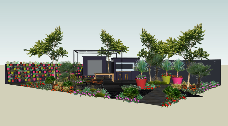 B&Q has revealed the design for its Hampton Court Flower Show garden