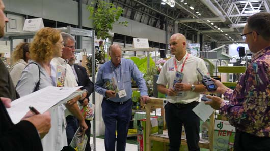 Winning products were judged by an expert panel at the show (photo courtesy of GTN)