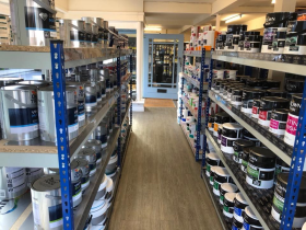 Trade Paints has spent weeks re-fitting the shop 