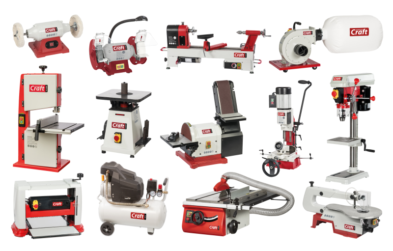 Axminster Tools & Machinery has launched a new range of own-label craft machines
