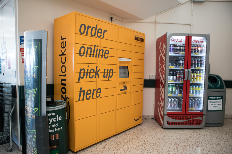 Morrison first teamed up with Amazon in 2016 when it installed pick-up lockers across its network of stores