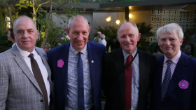 (Pictured left to right (all Vitax): Carl Welsh – managing director, Mark Butler – national sales manager, Julian Goodhand and Paul Gooding – chairman)