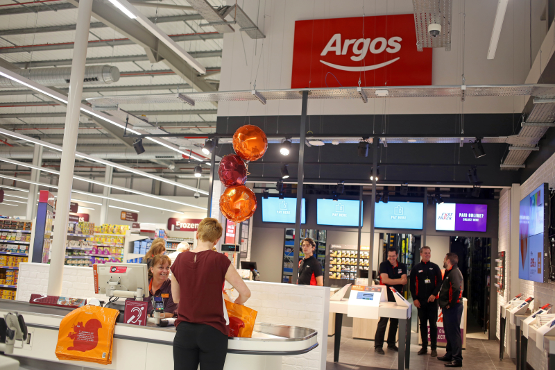 Argos outperformed the market and grow share in key categories, whilst the introduction of Argos points in Sainsbury