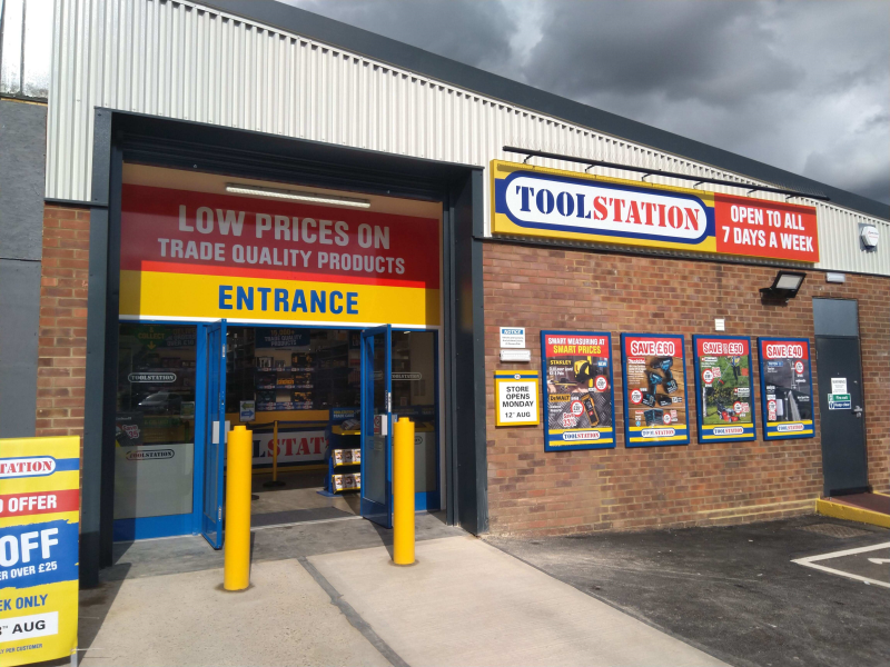 Toolstation has continued with new branch openings at apace, including Leighton Buzzard (pictured), which opened yesterday
