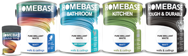 New Paint Range From Homebase
