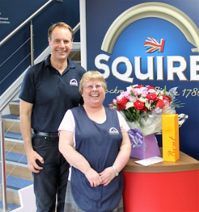 Gill Lloyd first joined Squire back in 1970 assembling locks and can openers