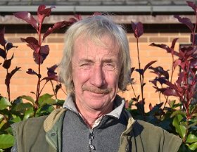  Geoff Godsall raised almost £300 with his impressive moustache