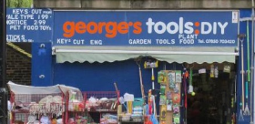 George Walker sold tools as a market trader before leasing George