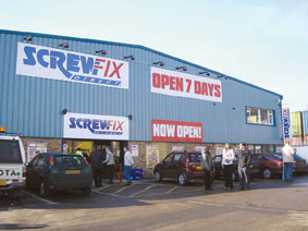 Upward sales trend continues at Screwfix