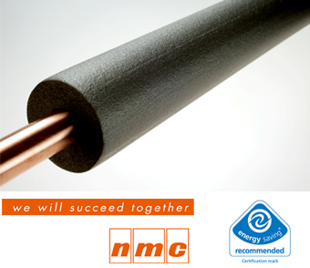 Energy Saving Trust recommends NMC (uk) Ltd for domestic pipe insulation.   