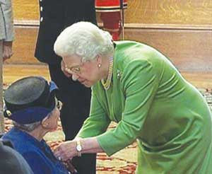 101-year-old Whitehall Garden Centre boss is honored by the Queen
