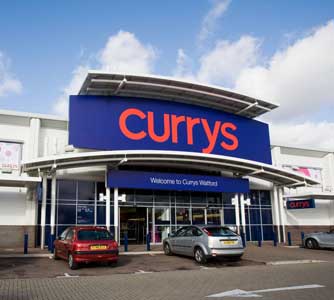 Currys firm sales down 6%