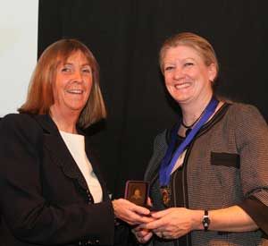 Carol Paris awarded memorial medal