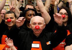 B&Q organises dance flash mob for Comic Relief