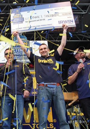 Yorkshire carpenter wins Irwin Ultimate Tradesman world final