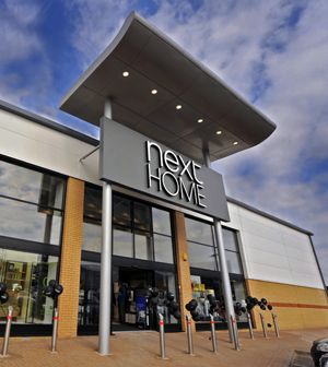 Fashion chain Next trials garden centre format