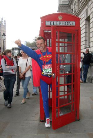 Garden centre manager breaks World Record as Superman