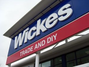 Suspicious fire at Wickes store