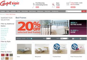 Carpetright to open standalone bed stores