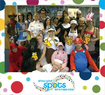 Bentley Brushware staff dress up for Children in Need